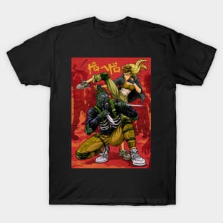 Dorohedoro Kaiman and Nikaido T-Shirt